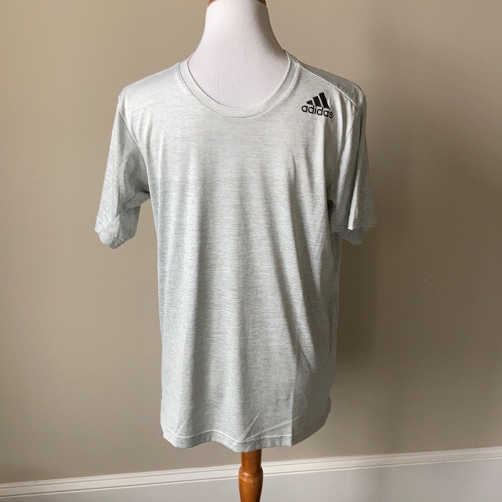 Adidas gray climalite shirt